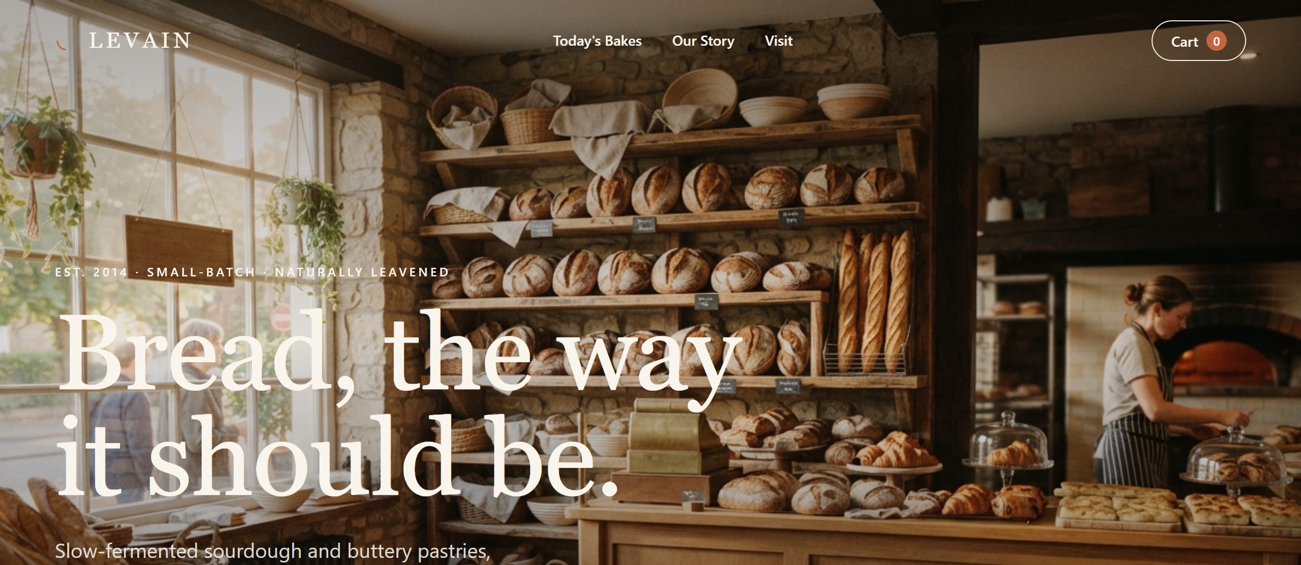 Artisan bakery