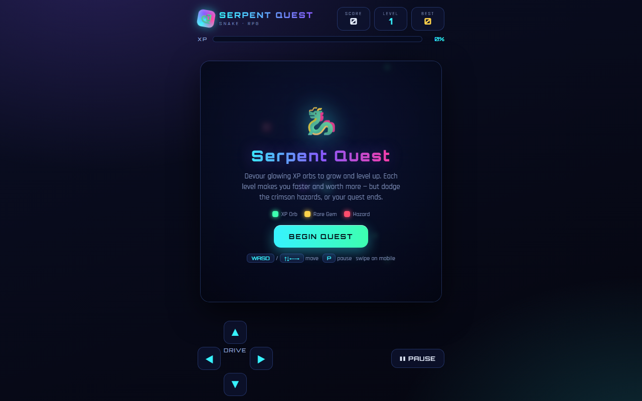 Snake RPG game